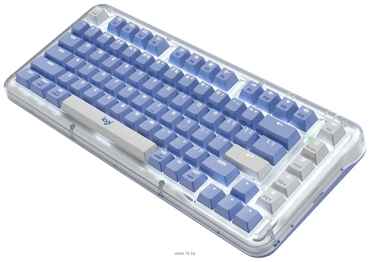 Фотографии Logitech Alto Keys K75M 920-013301 white/blue, с гравировкой Фотографии Logitech Alto Keys K75M 920-013301 white/blue, с гравировкой
