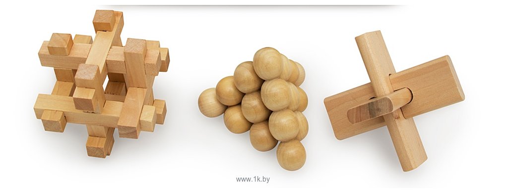 Фотографии Professor Puzzle Зарядка для мозга (3 х Wood Set)