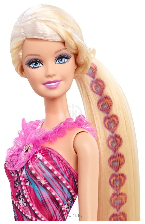 Фотографии Barbie Hair Tattoos Doll (BDB19)