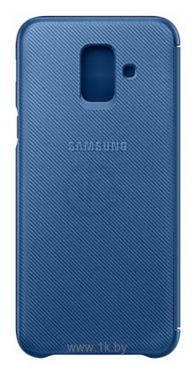 Фотографии Samsung Wallet Cover для Samsung Galaxy A6+ (синий)
