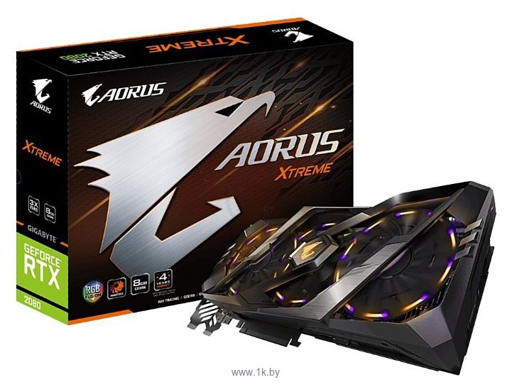 Фотографии GIGABYTE GeForce RTX 2080 8192MB AORUS XTREME (GV-N2080AORUS X-8GC)