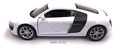 Фотографии Welly Audi R8 V10 43633 (белый)