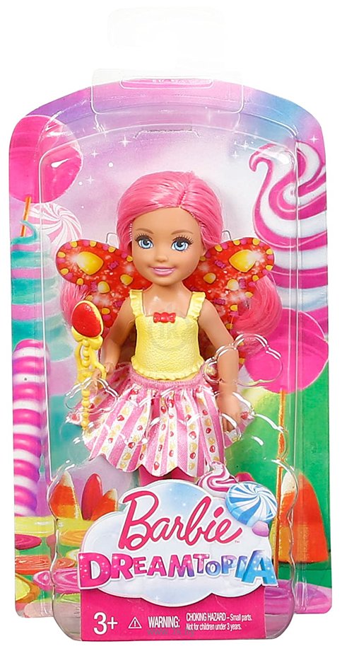 Фотографии Barbie Dreamtopia Small Fairy Gumdrop Theme DVM87/DVM90