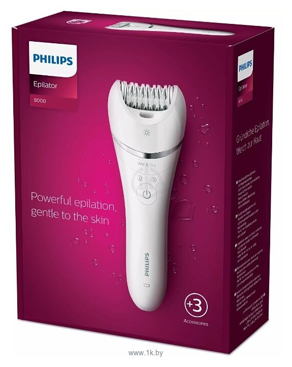 Фотографии Philips BRE700 Epilator Series 8000