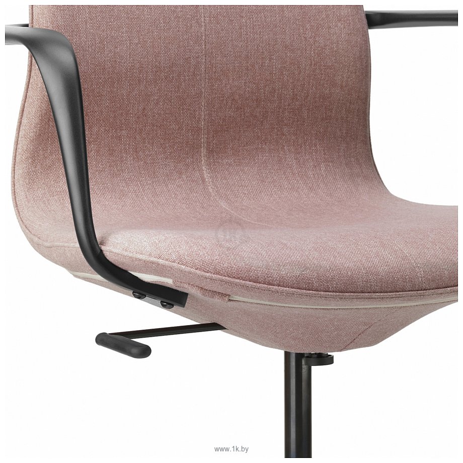 Фотографии Ikea Лонгфьелль 193.863.61 (гуннаред светло-коричнево-розовый/черный)