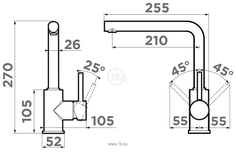 Фотографии Omoikiri Nakagawa-BL (черный)