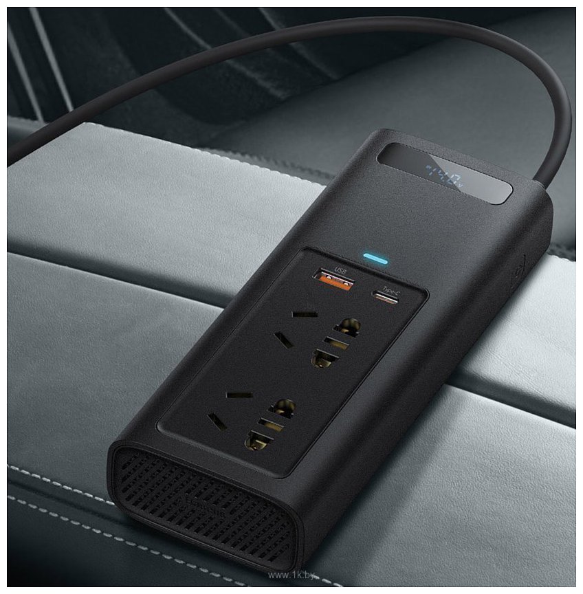 Фотографии Baseus In-car Inverter 150W (220V CN/EU)