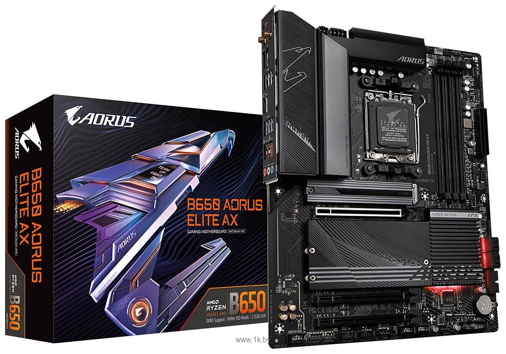 Фотографии Gigabyte B650 AORUS ELITE AX (rev. 1.x)