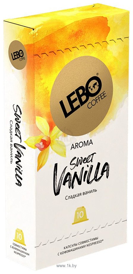 Фотографии LEBO Coffee Sweet Vanilla 10x5.5 г