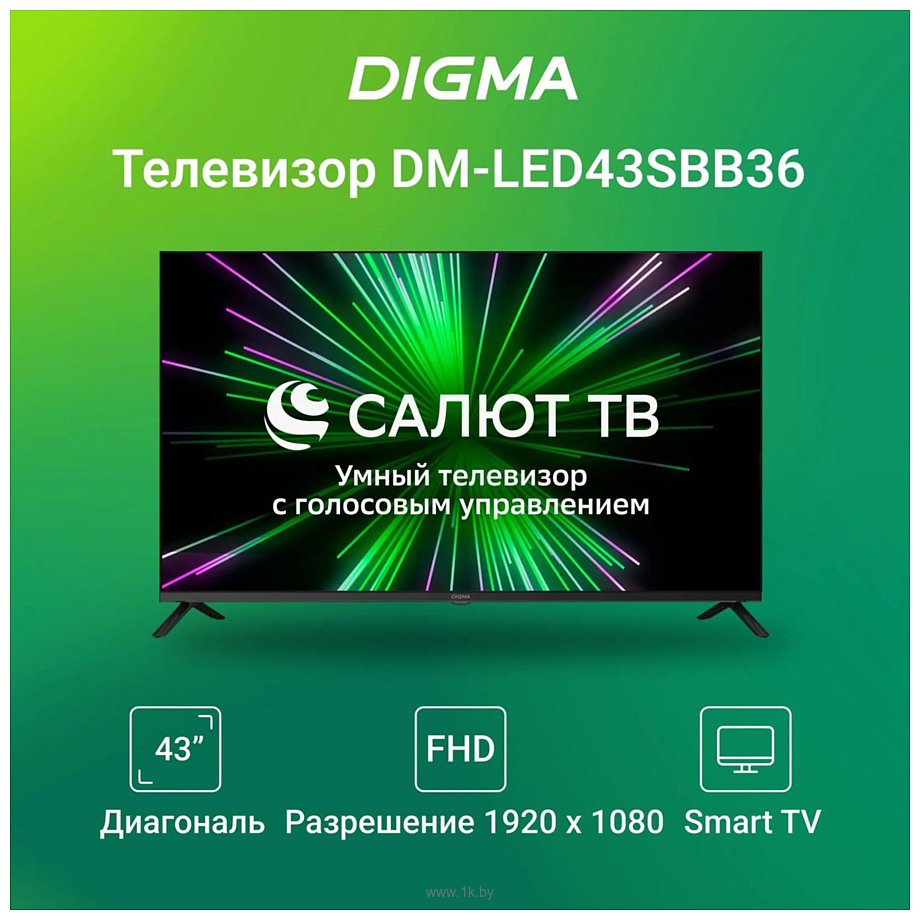 Фотографии Digma DM-LED43SBB36