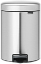 Brabantia Pedal Bin NewIcon 5 л (стальной с защитой от отпечатков)