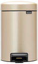 Brabantia Pedal Bin NewIcon 3 л (шампань)