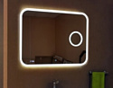 Континент Зеркало Bliss LED 120x80 (увеличительное зеркало, музыкальный блок, подогрев)