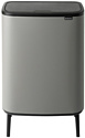 Brabantia Bo Touch Bin Hi 2 x 30 л (минерально-серый)