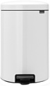 Brabantia Pedal Bin NewIcon с корзиной 20 л (белый)