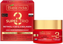 Bielenda Крем для лица Super Trio Retinol+Vit C+Kolagen 60+ день/ночь 50 мл