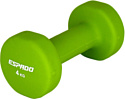 Гантель Espado ES1115 4 кг (зеленый)