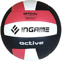 Мяч Ingame Active (5 размер, белый/красный/черный)