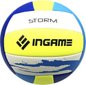 Мяч Ingame Storm (5 размер, белый/желтый/синий)