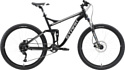 Велосипед Stark Tactic 27.5 FS HD р.18 2022 (черный/серебристый)