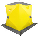 Палатка для зимней рыбалки Helios Куб Premium HS-WSCI-P-180YG (зимняя, утепленная)