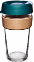 Многоразовый стакан KeepCup Brew Cork L Eventide 454мл (бирюзовый)
