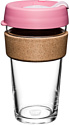 Многоразовый стакан KeepCup Brew Cork L Saskatoon 454мл (розовый)