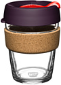 Многоразовый стакан KeepCup Brew Cork M Red Bells 340мл (бордовый)