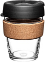 Многоразовый стакан KeepCup Brew Cork M Black 340мл (черный)