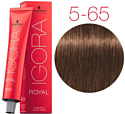 Крем-краска для волос Schwarzkopf Professional Igora Royal Permanent Color Creme 5-65 60 мл