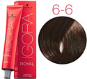 Крем-краска для волос Schwarzkopf Professional Igora Royal Permanent Color Creme 6-6 60 мл