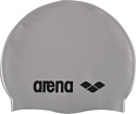 Шапочка для плавания ARENA Classic Silicone JR 91670051 (silver/black)
