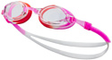 Очки для плавания Nike Chrome Youth NESSD128670 (белый/розовый)