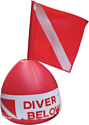 Буй для плавания IST Sports UJ-012 (красный/белый)
