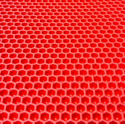 Eva лист для автоковрика Eco Cover Шестиугольник 255x140см (красный)