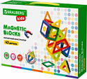 Конструктор BRAUBERG 663846 Kids Magnetic Big Blocks-42