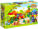 Конструктор Kids Home Toys Поезд-алфавит 188-23