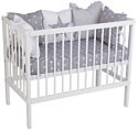 Классическая детская кроватка Фея 100 Лео 0003161-04 (белый)