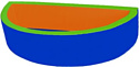 Сухой бассейн Dinamika ZSO-003039 (синий)