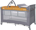 Манеж-кровать Lorelli Torino 2 Plus 2022 (лимонный карри, цветочный)