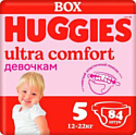 Трусики-подгузники Huggies Ultra Comfort Box Girl 5 (84 шт)