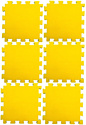 Cпортивный мат Kampfer Будомат №6 150x100x2 (желтый)