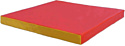 Cпортивный мат КМС №9 150x100x10 (красный/желтый)