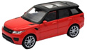 Внедорожник Welly Land Rover Range Rover Sport 43698W (красный/черный)
