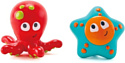 Набор игрушек для ванной Hape Игрушка брызгалки Обитатели океанского дна E0213-HP