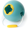 Игрушка для ванной Quut Ведерко для воды Ballo 170105 (зеленая лагуна/спелый желтый)