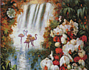 Алмазная мозаика Белоснежка Райский сад 209-ST-S