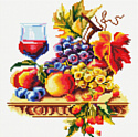 Алмазная мозаика Белоснежка Натюрморт с виноградом 355-ST-S
