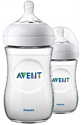 Набор бутылочек для кормления Philips Avent Natural SCF033/27 2 шт (260 мл)