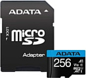 ADATA Карта памяти A-Data Premier AUSDX256GUICL10A1-RA1 microSDXC 256GB (с адаптером)